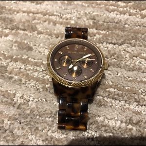 Michael Kors Tortoise Watch